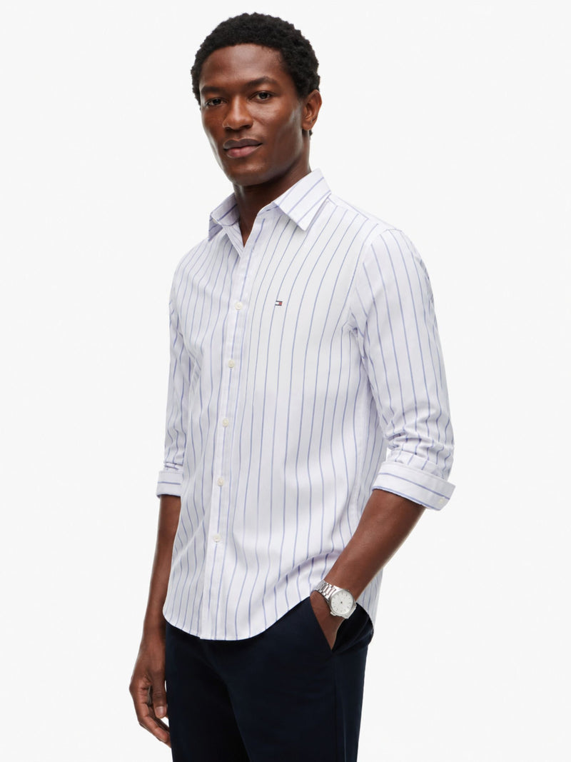 Regular Fit Stripe Performance Shirt