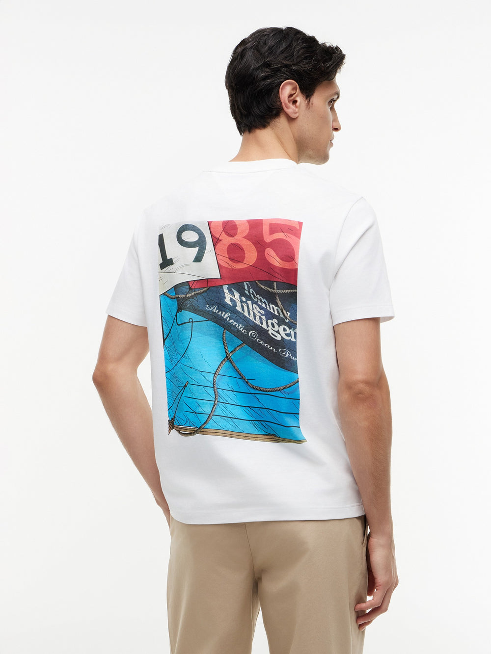 Regular Fit Back Print Tshirt