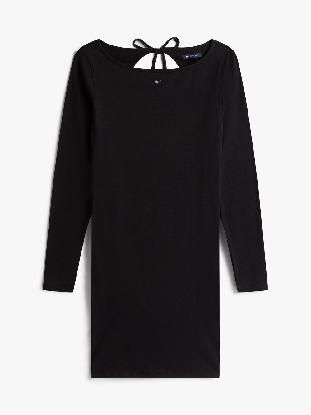 Full Sleeve Solid Cotton Jersey Bodycon Dress