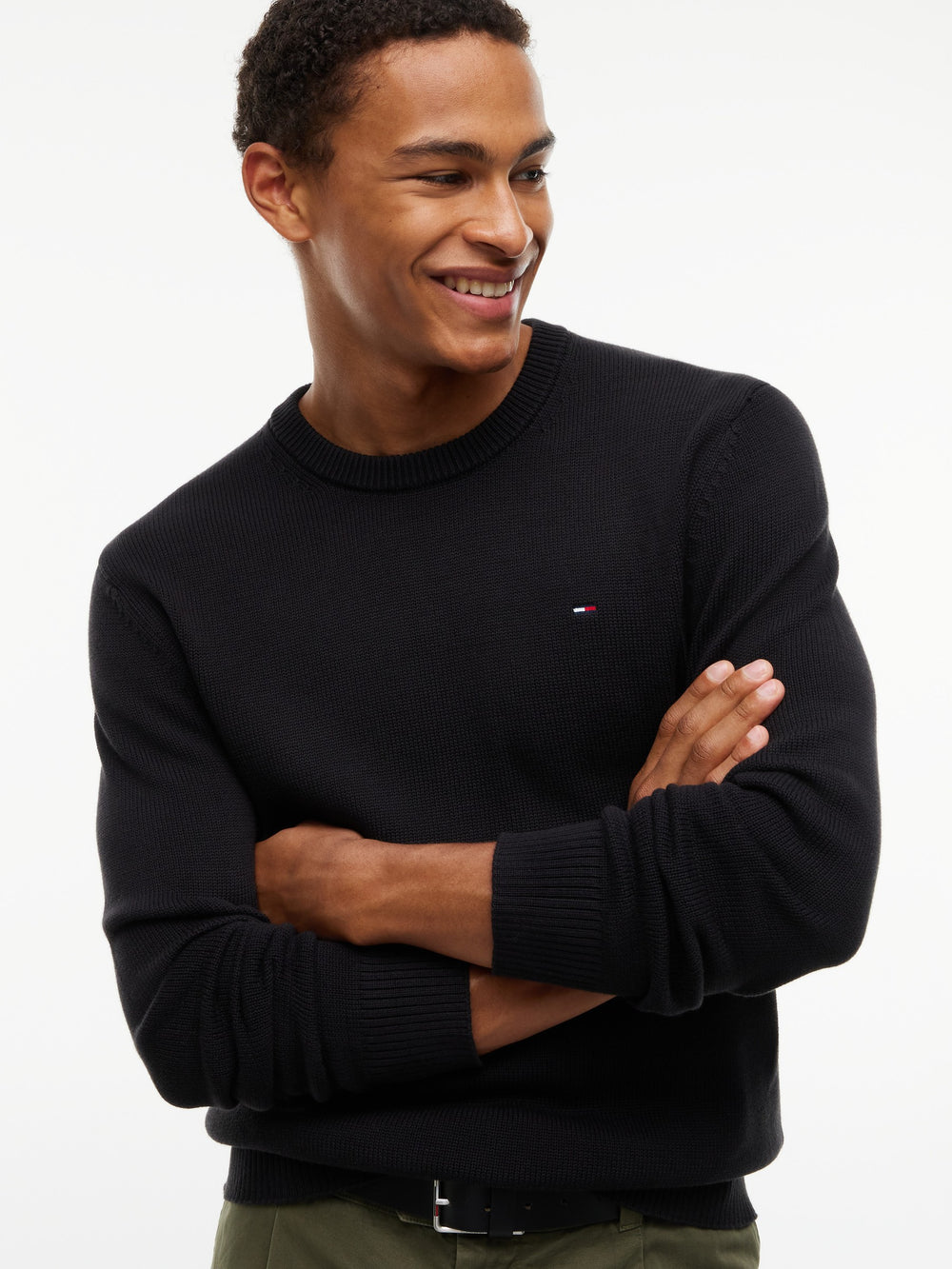 Slim Fit Essential Loose Knit Pullover