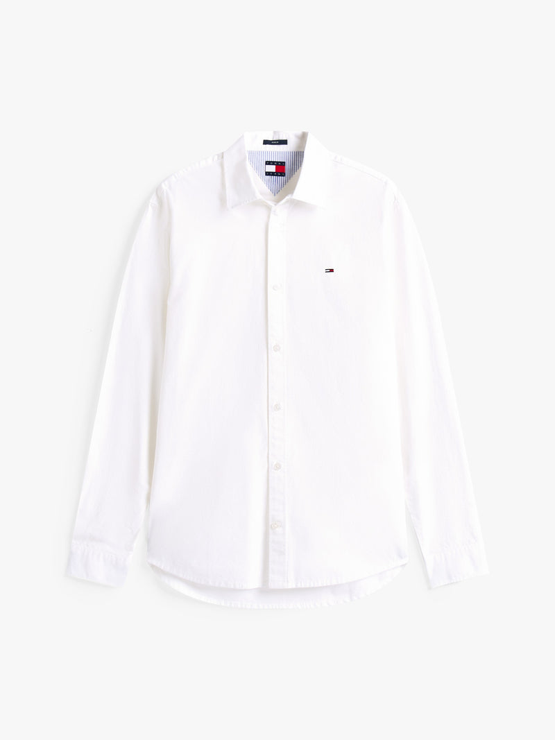 Regular Fit Solid Poplin Shirt