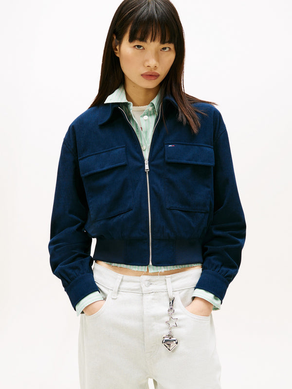 Relaxed Fit Cord Jacket