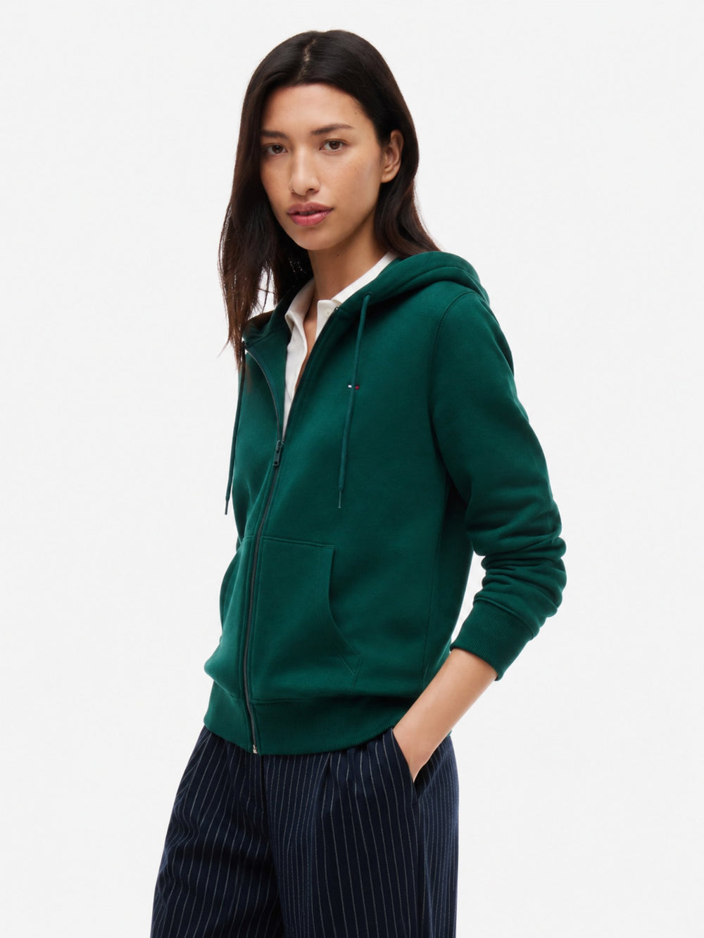 Regular Fit Fleece Zip Thru