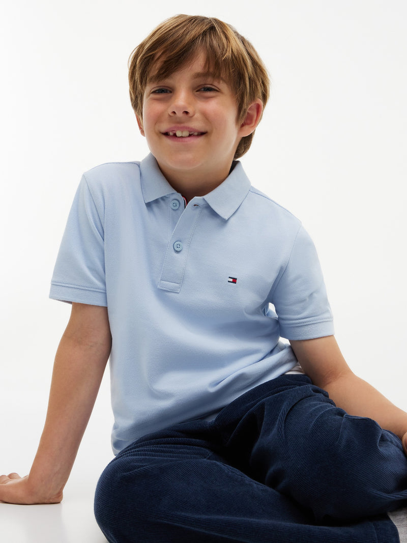 Kids Solid Polo