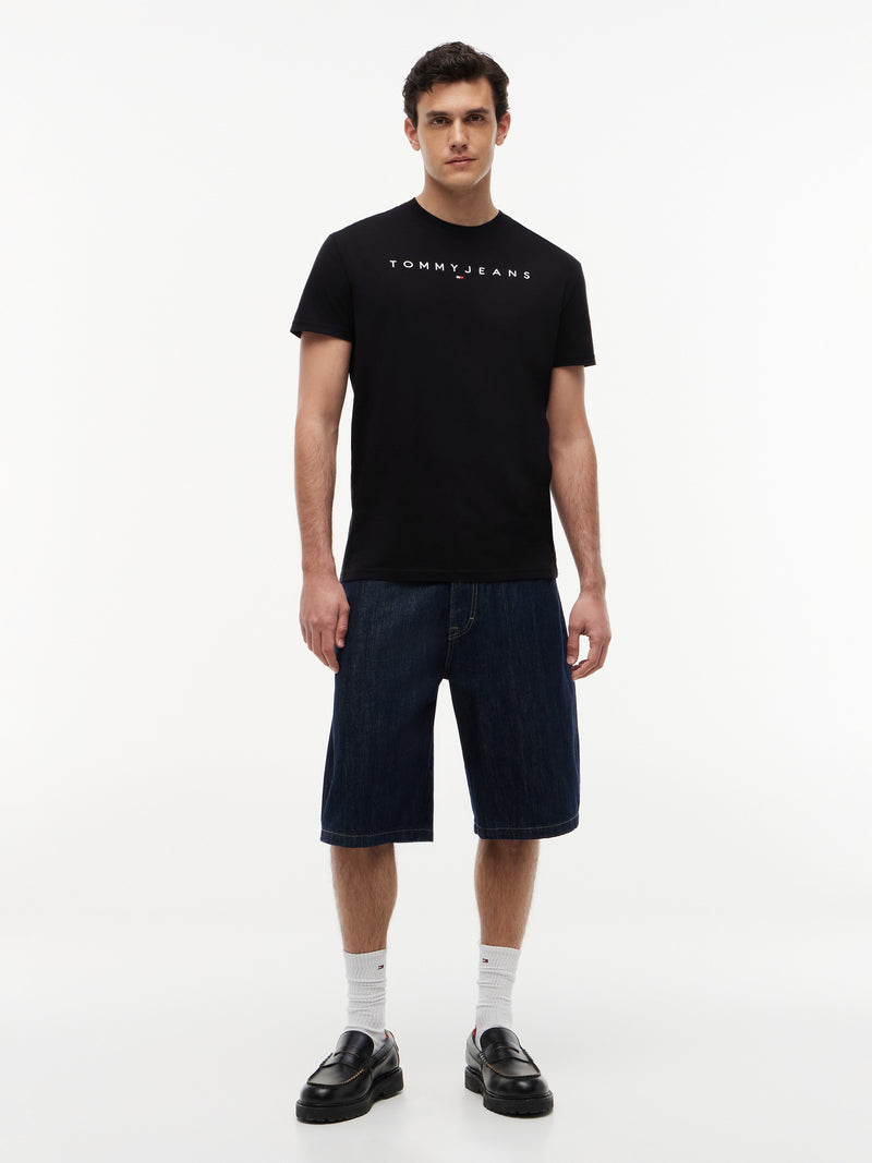 Regular Fit Linear Logo T-Shirt