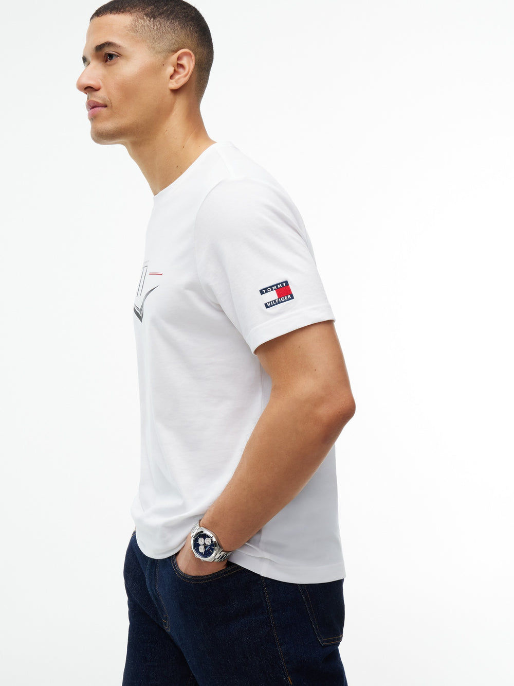 Regular Fit Cf1 Graphic Print Tshirt