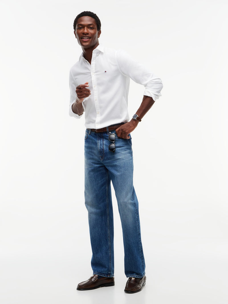 Slim Fit Texture Dobby Shirt