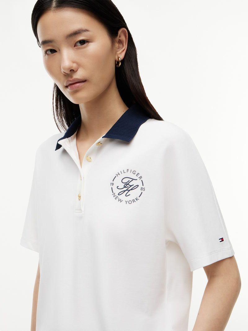 Solid Regular Fit Half Sleeve Pique Polo
