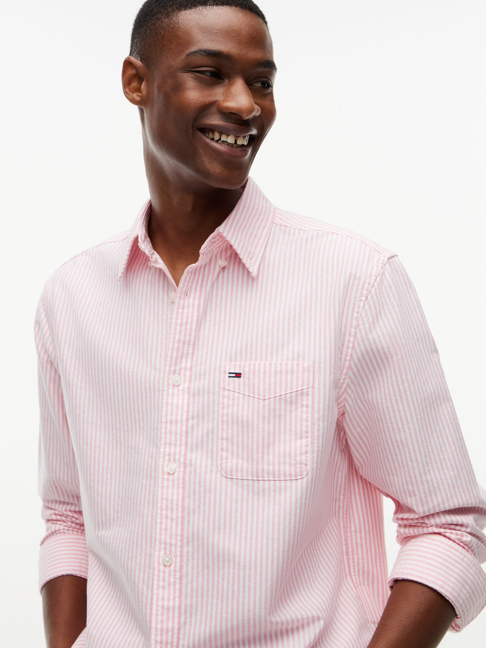 Regular Fit Stripe Oxford Shirt