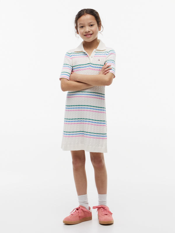 Kids Stripe Sweater Dress