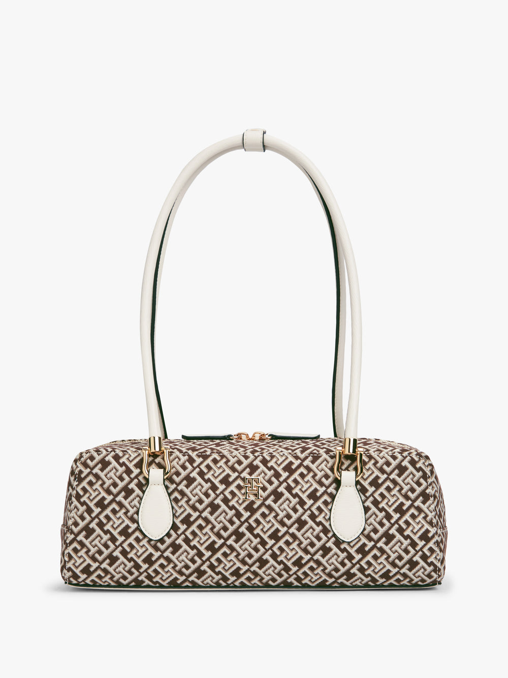 Jacquard Nylon East West Bag