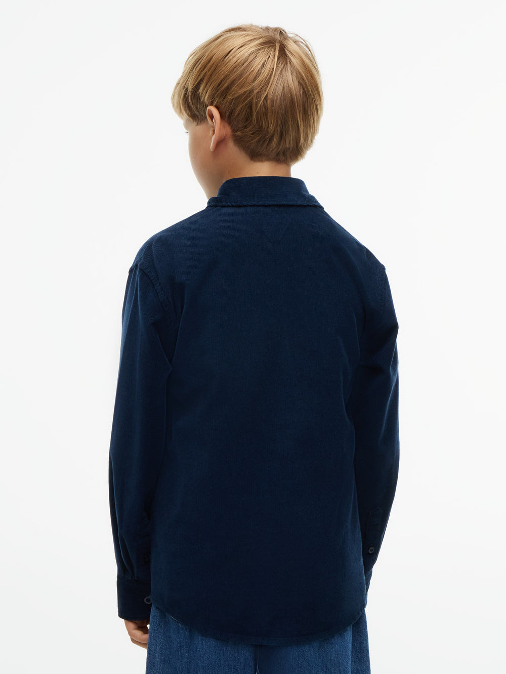 Kids Corduroy Solid Shirt
