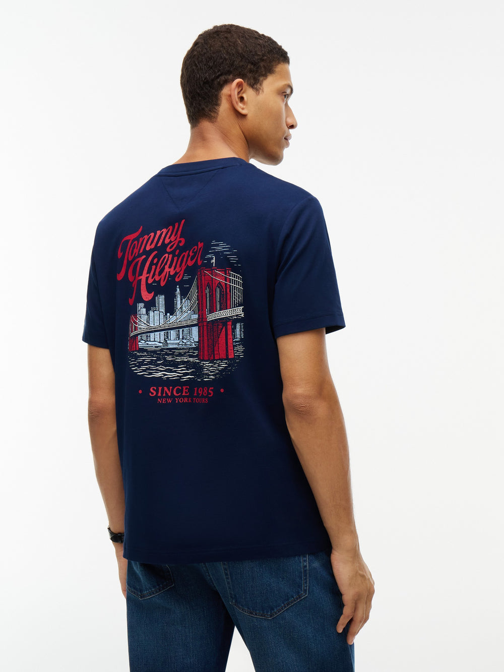 Regular Fit Back Print Tshirt