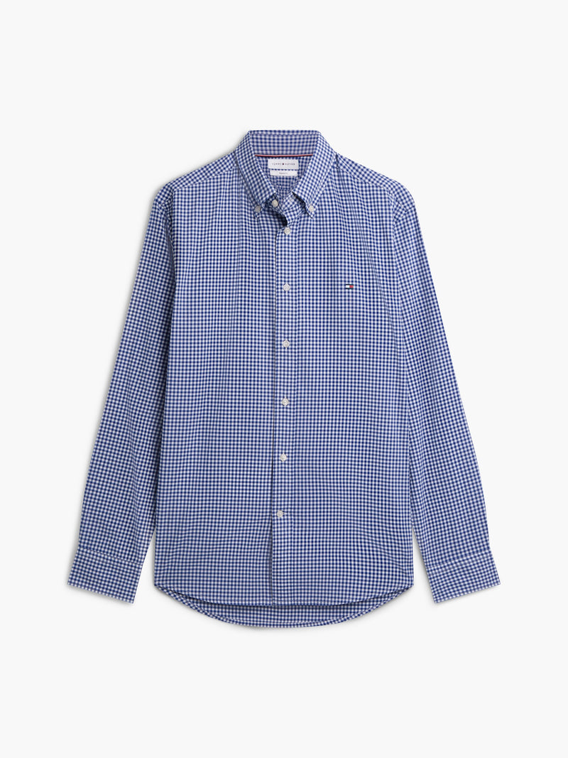 Regular Fit Check Poplin Shirt