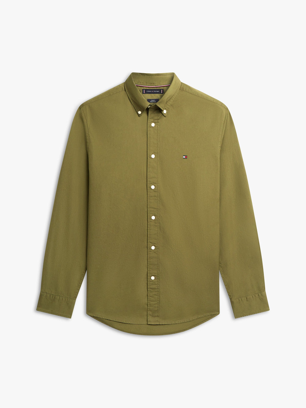 Regular Fit Solid Poplin Shirt