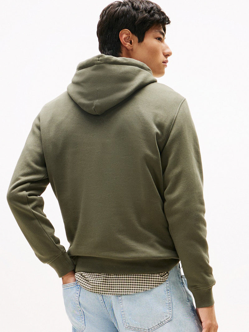 Regular Fit Fleece Hooded Sweatshirt