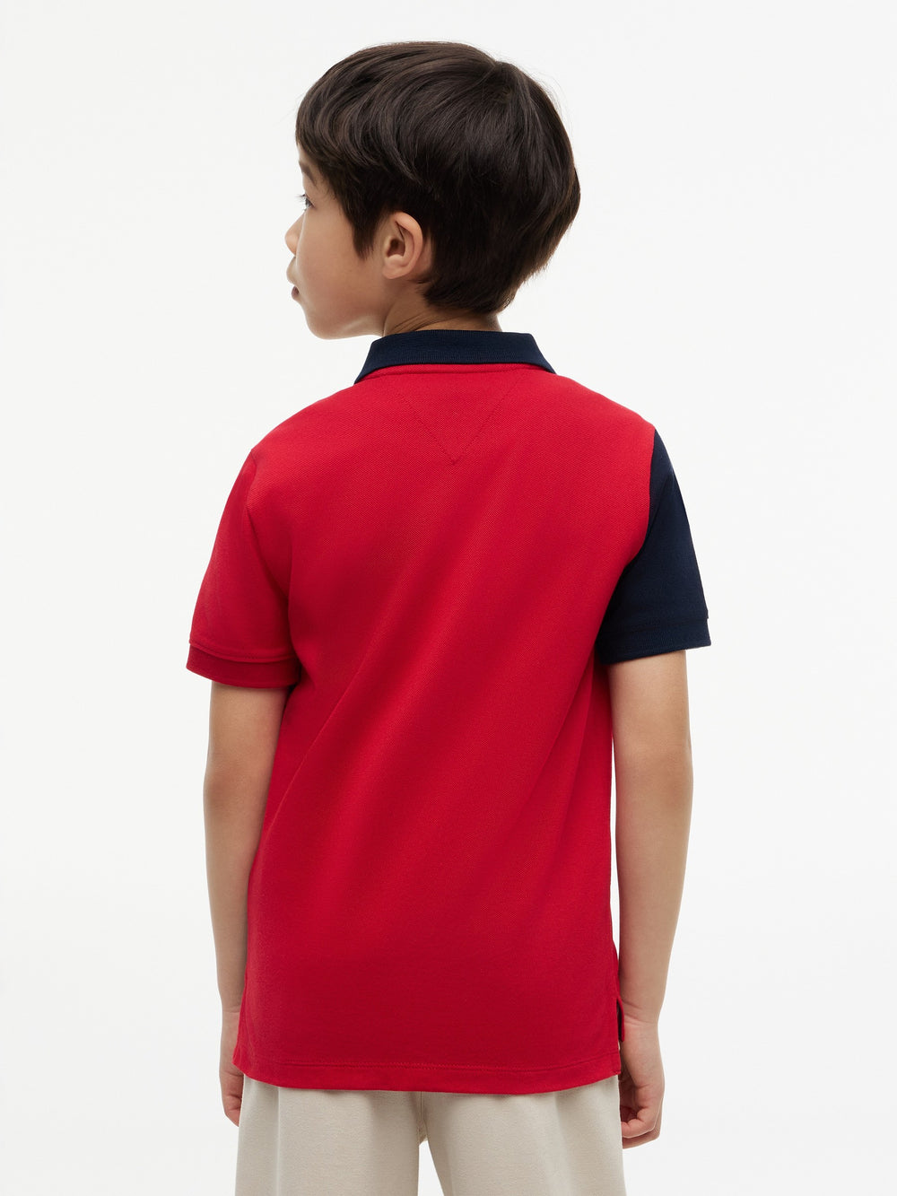 Kids Color Block Polo