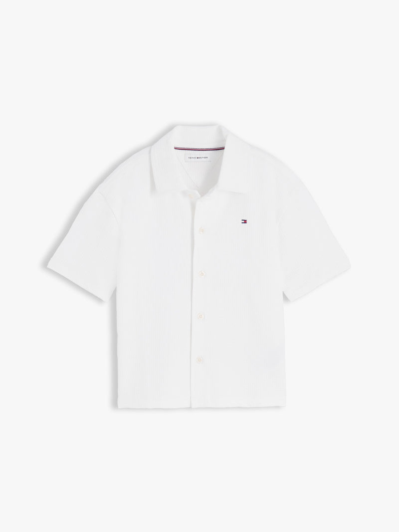 Kids Seersucker Shirt