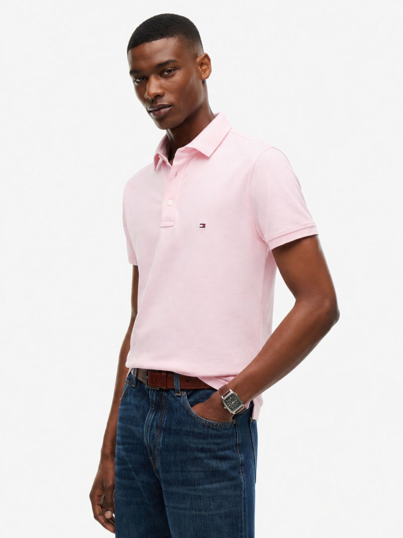 Slim Fit Solid Pique Polo