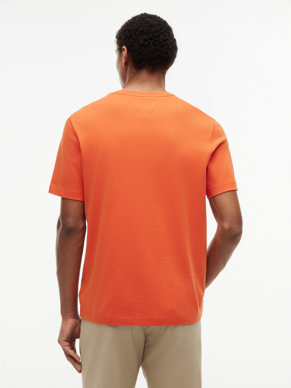 Regular Fit Solid Interlock Tshirt