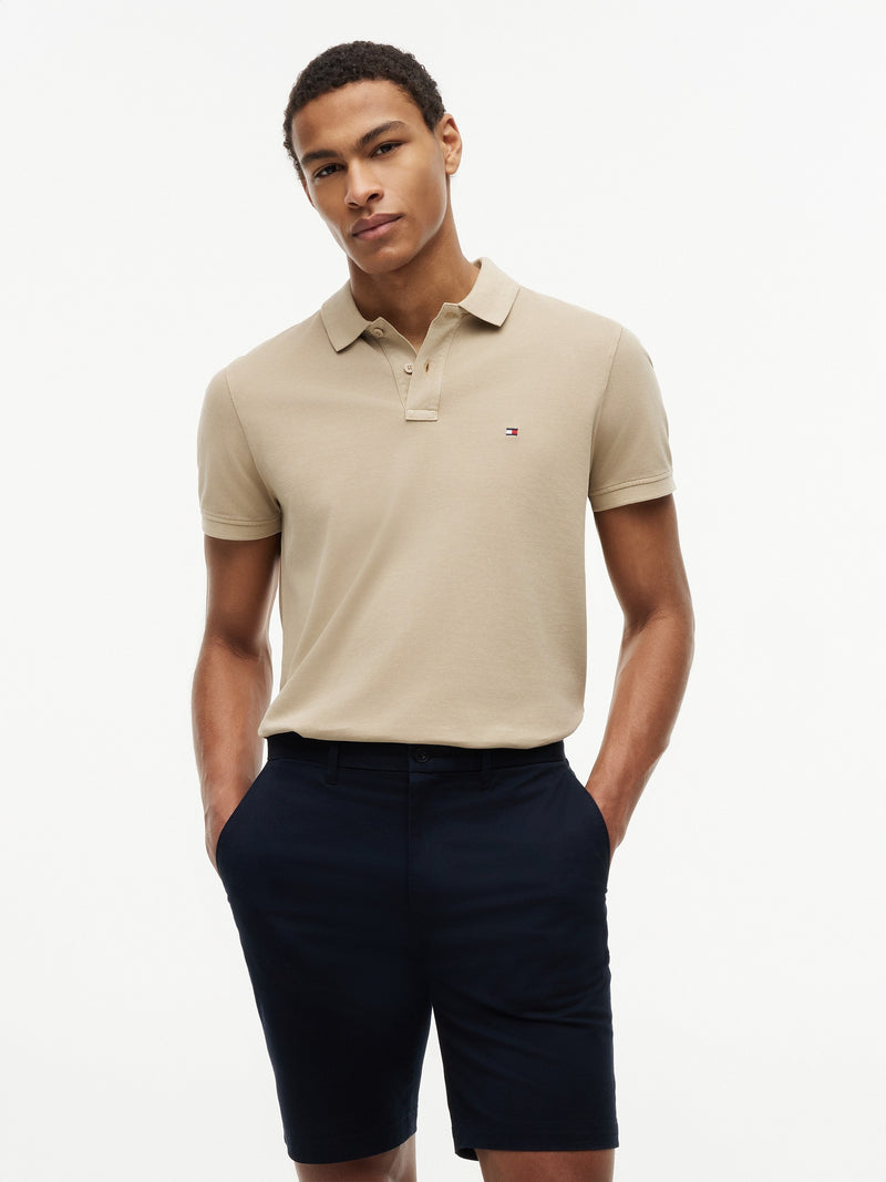 Regular Fit Solid Pique Polo