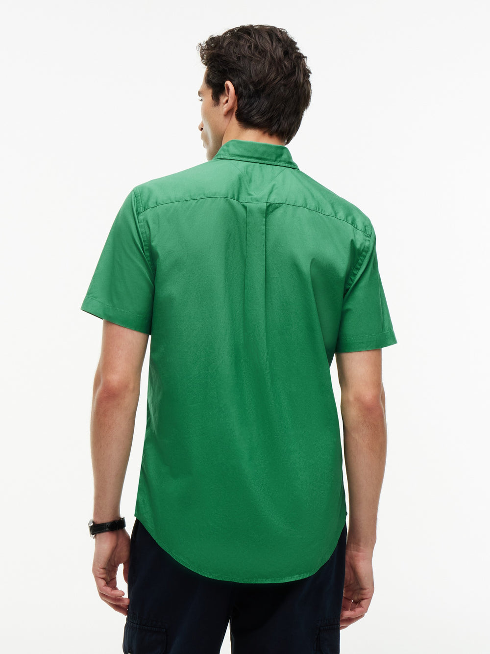 Regular Fit Solid Poplin Shirt