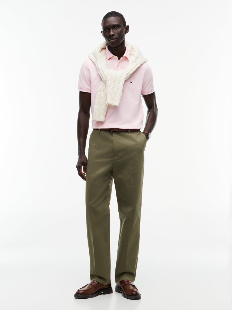 Regular Fit Solid Pique Polo