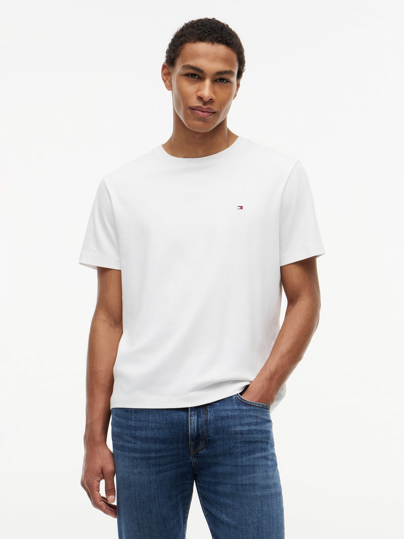 Regular Fit Solid Interlock Tshirt