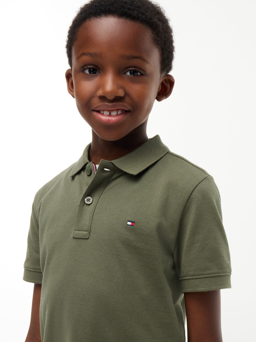 Kids Solid Polo