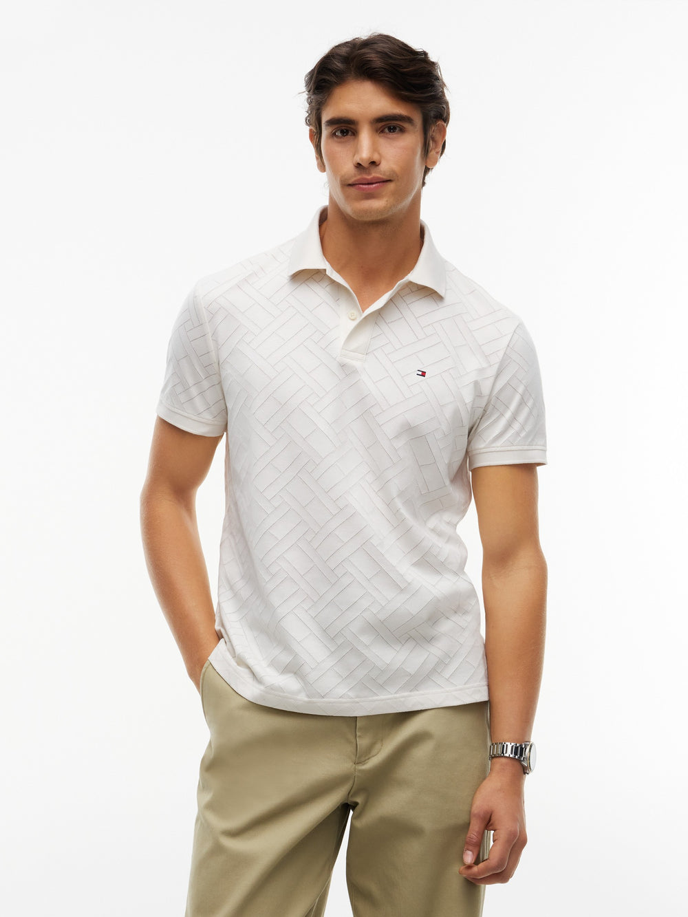 Regular Fit Jacquard Polo