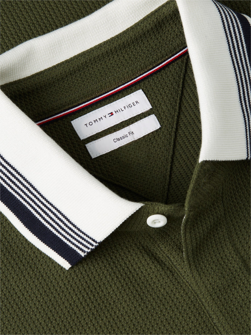 Regular Fit Textured Polo