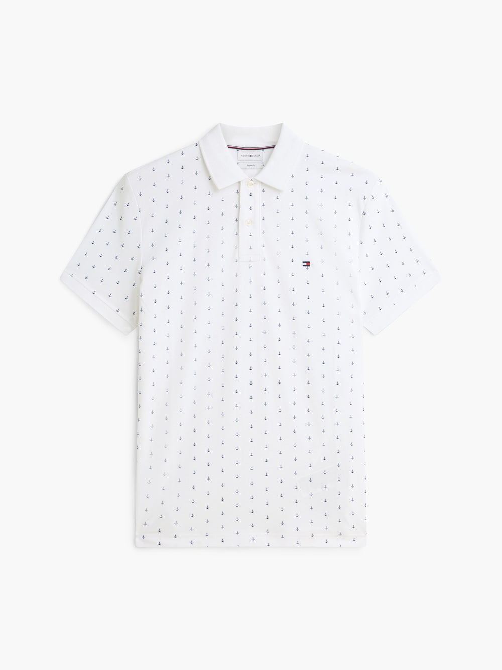 Regular Fit Printed Interlock Polo