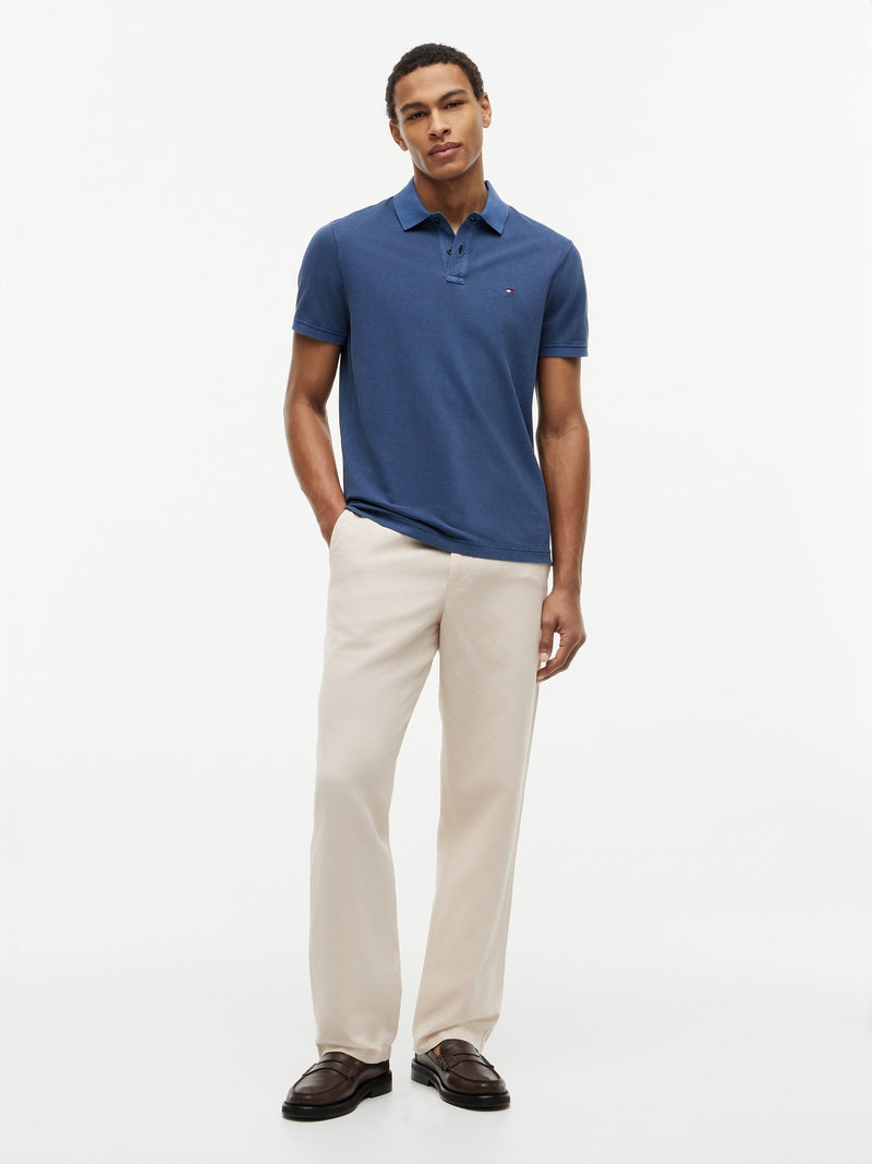 Regular Fit Solid Pique Polo