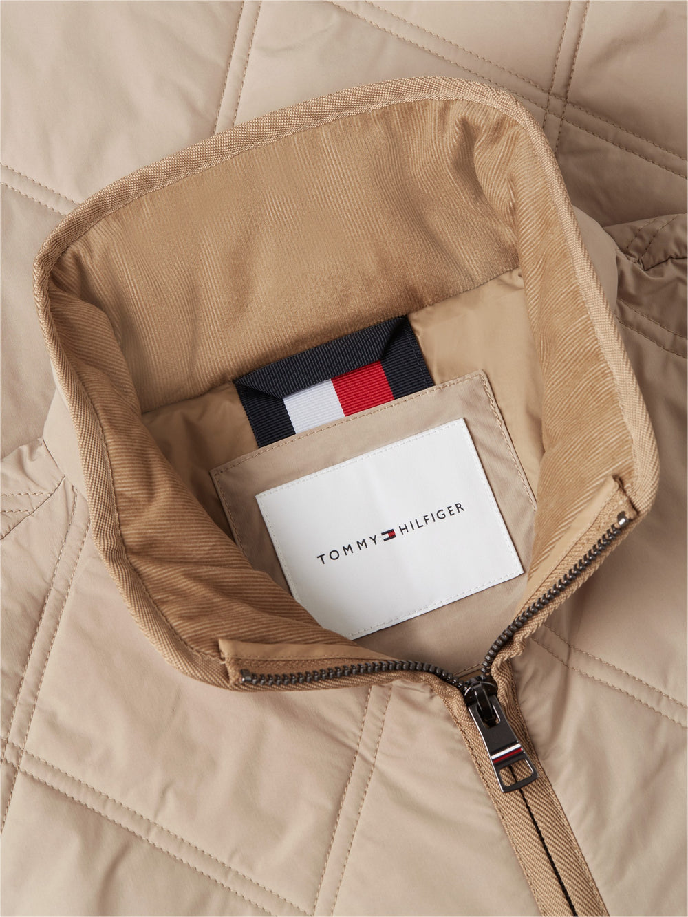 Regular Fit Quilted or Padded Jacket