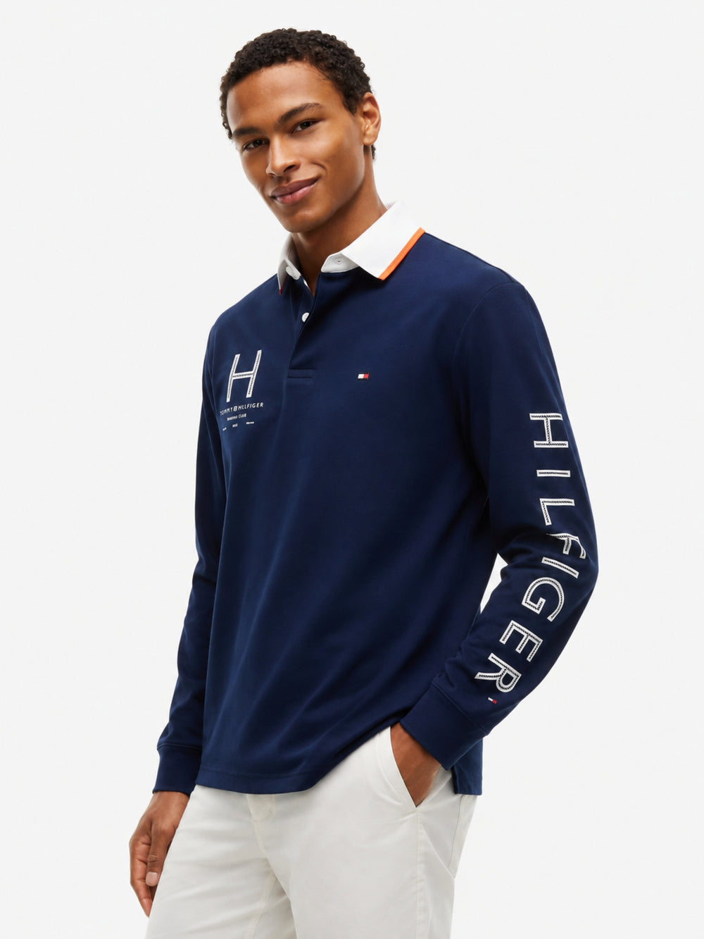 Long Sleeve Rugby Polo