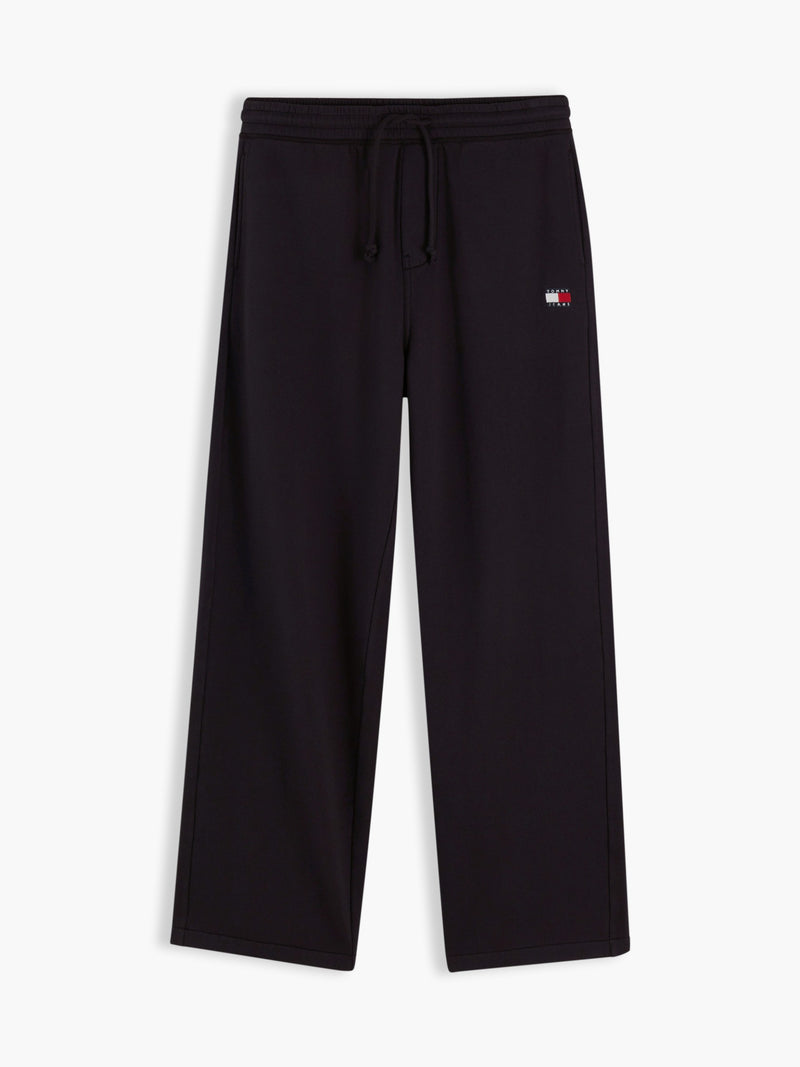 Men Regular Fleece Black Track Pant