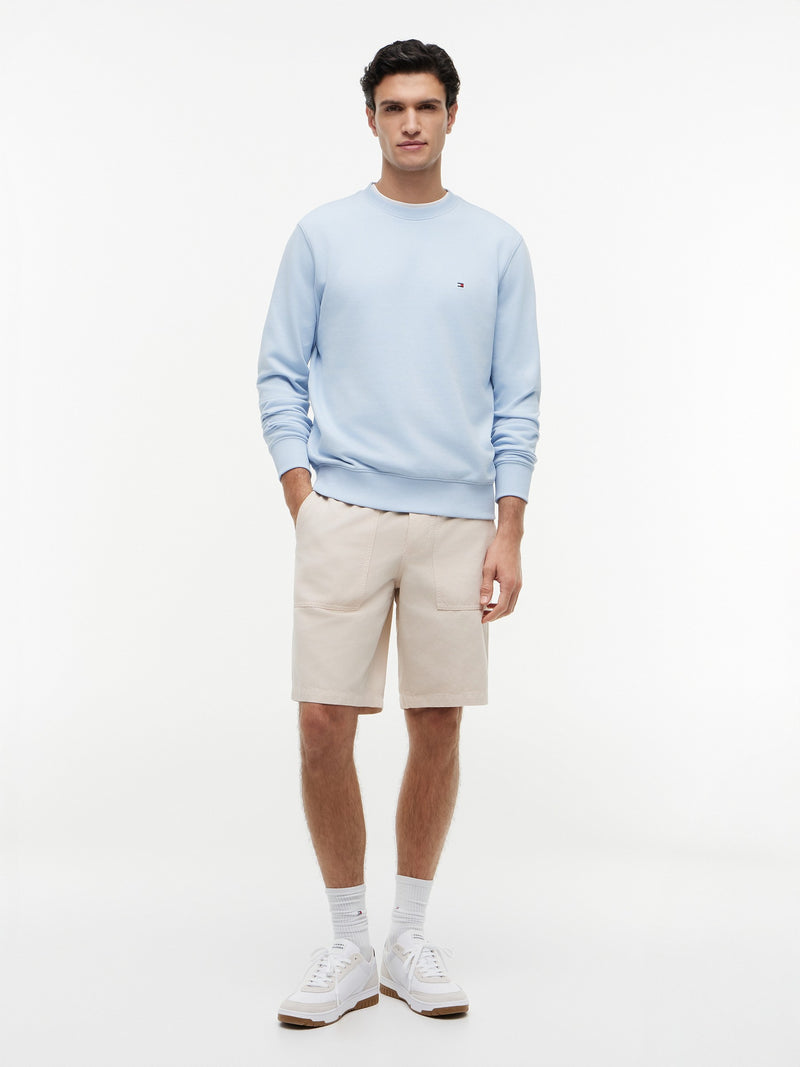 Solid Terry Pullover