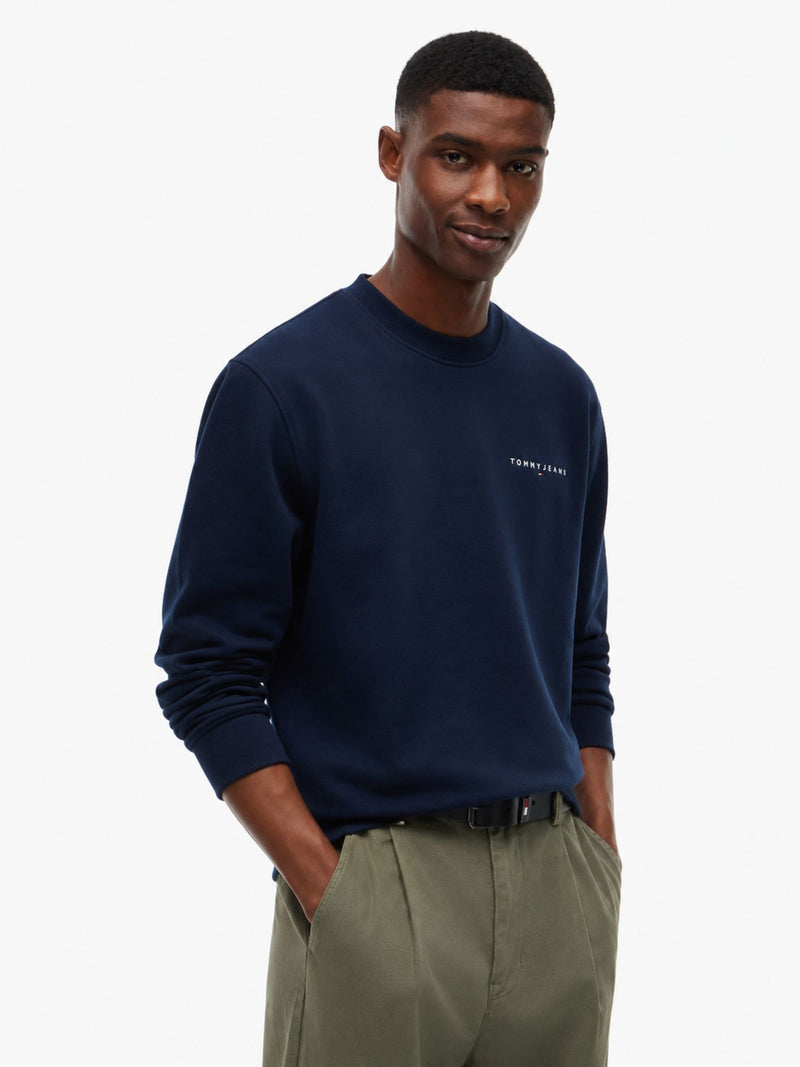 Regular Fit Fleece Crew Neck Sweatshirt
