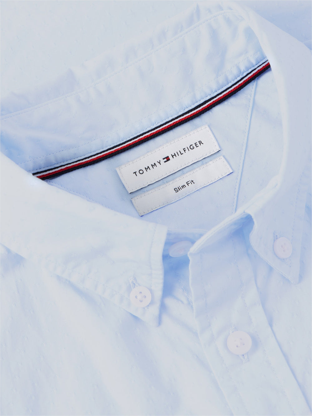 Slim Fit Texture Poplin Shirt