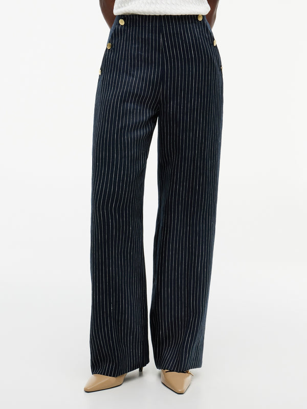 Women Solid Straight Fit Trouser