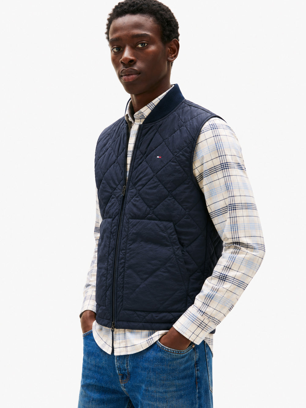 Regular Fit Mid Weight Quilted/Padded Vest
