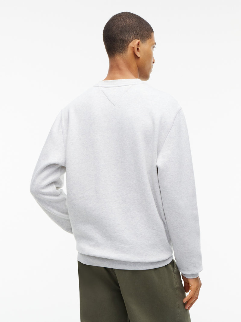 Regular Fit Fleece Crew Neck Sweatshirt
