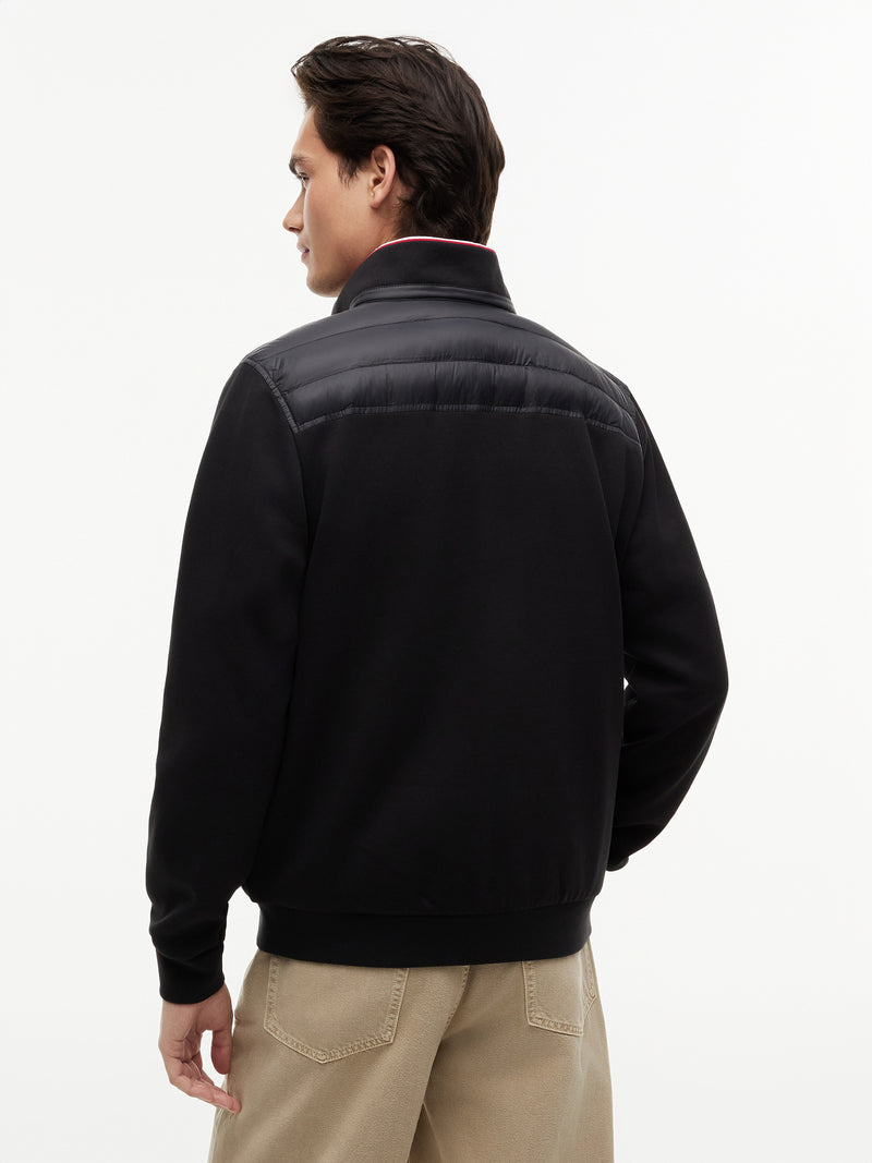 Regular Fit Mix Media Jacket
