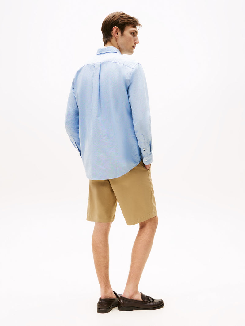 Regular Fit Solid Oxford Shirt