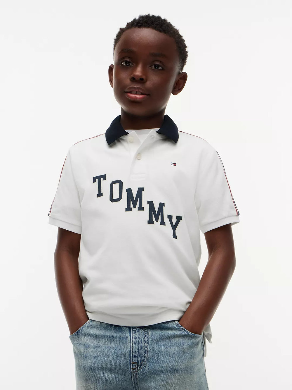 Kids Stretch Polo