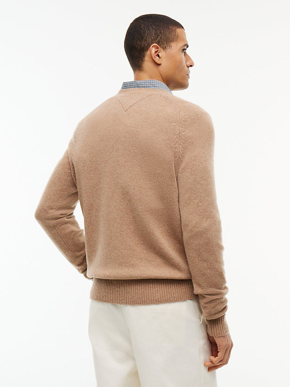 Crew Neck Lambswool Sweater