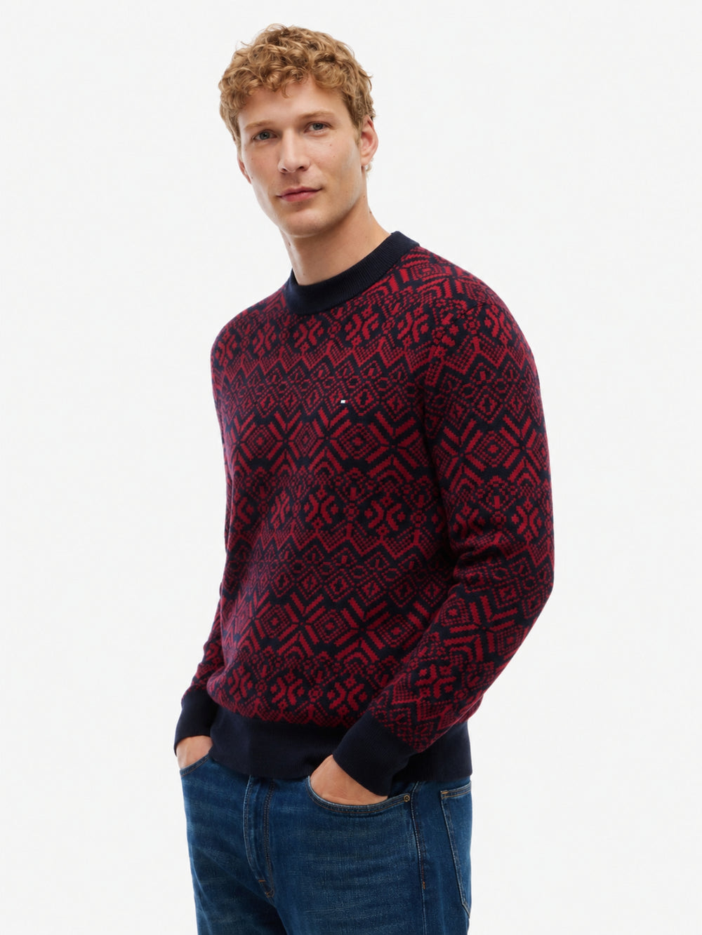 Relaxed Fit Fairisle Pullover