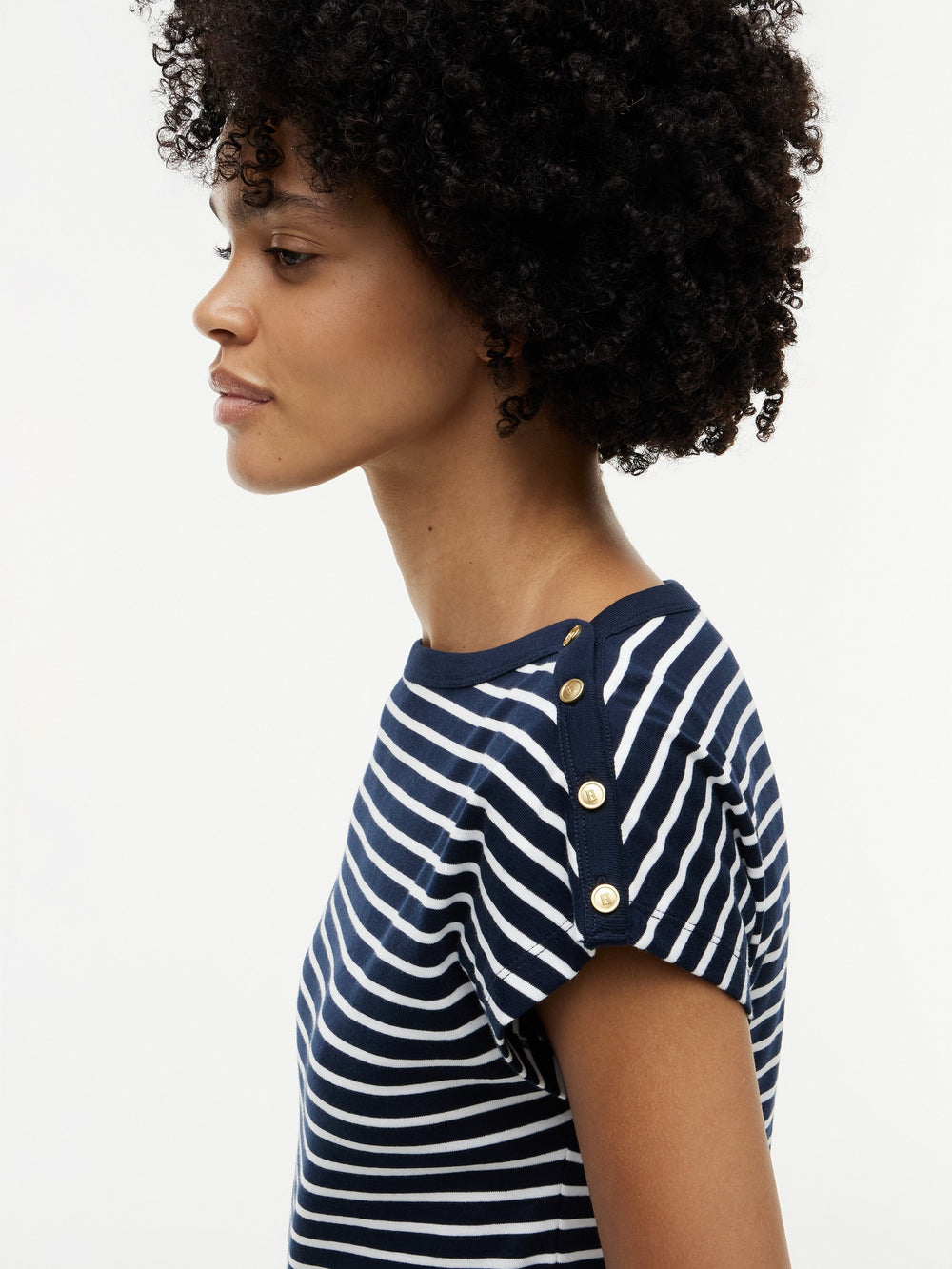 Stripe Regular Fit Half Sleeve Cody T-Shirt