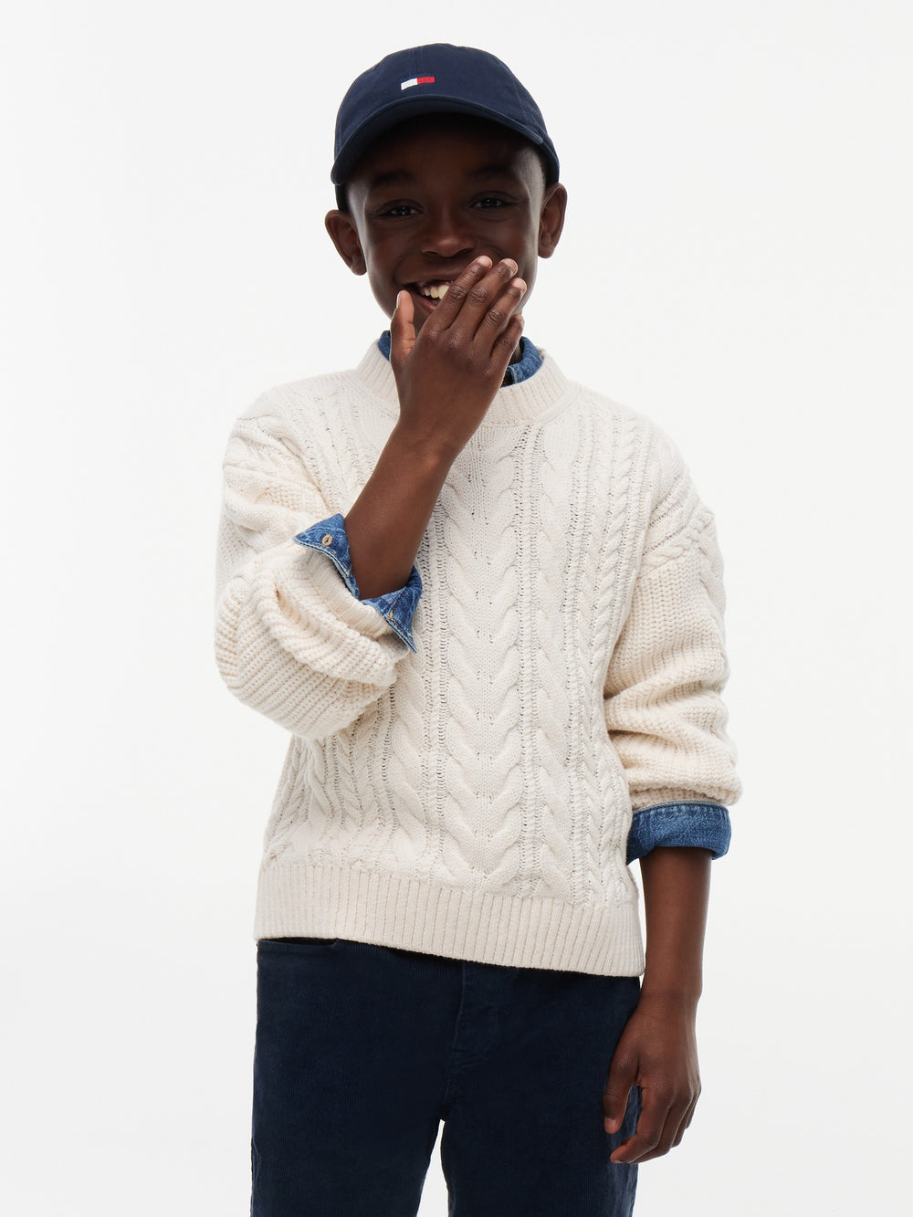 Kids Cable Knit Sweater