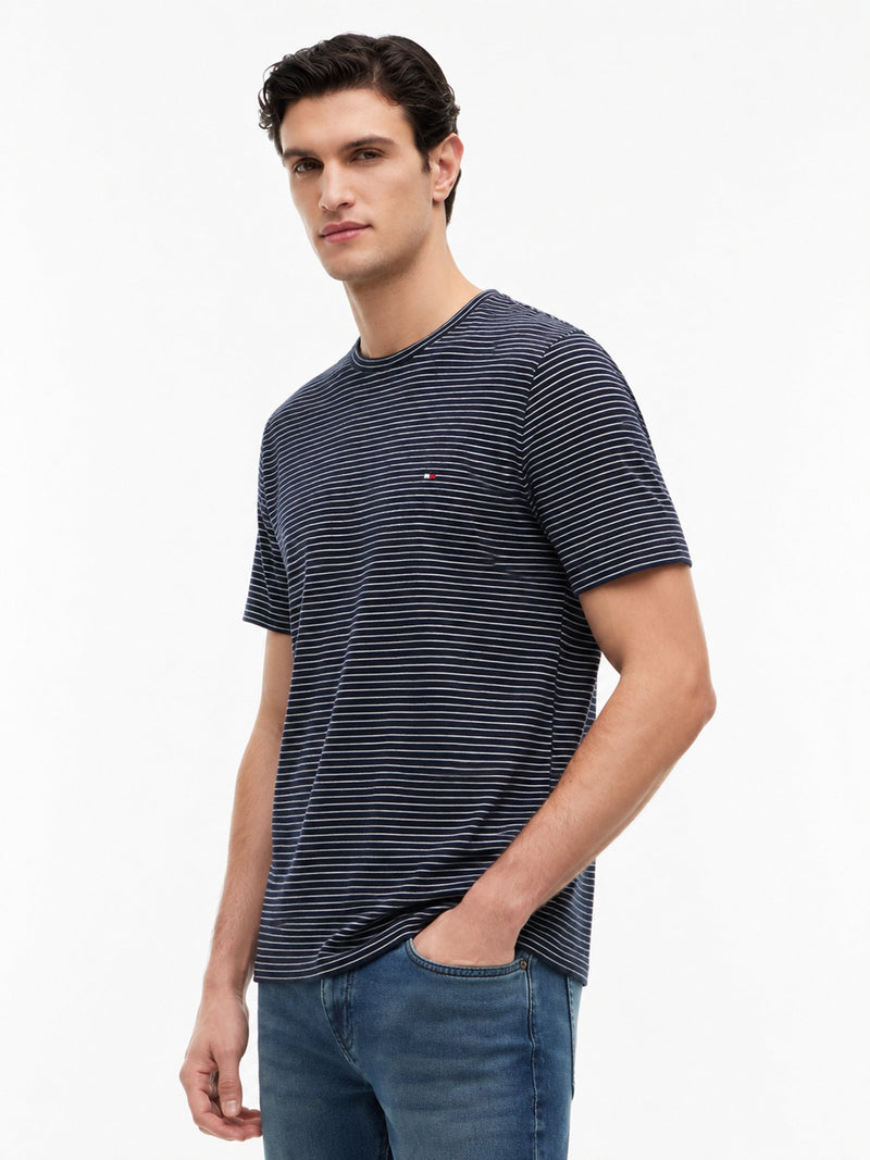 Regular Fit Striped Tshirt